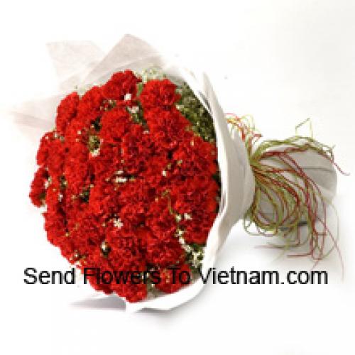 Special 36 Red Carnations