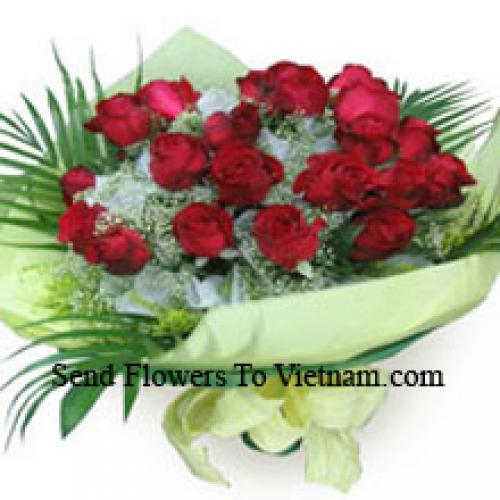 Elegant Cute 12 Red Roses