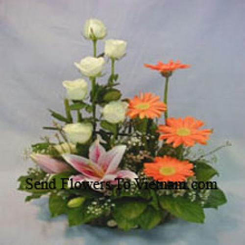 Elegante Assortiment Bloemenmand