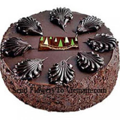 Bolo de Chocolate Escuro de 1/2 Kg Delicioso